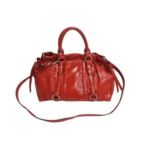 Miu Miu Miu handbag shoulder bag red leather